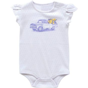 Girls' Short Sleeve Truck Bodysuit Fresher (Infant)