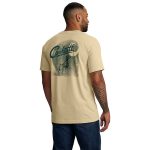 Relaxed Fit Lightweight Short-Sleeve Pocket Dog Graphic T-Shirt