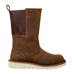 Women's Waterproof 10 Steel Toe Wellington Wedge Boot