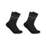 Women's Heavyweight Synthetic-Wool Blend Crew Sock 2-Pack