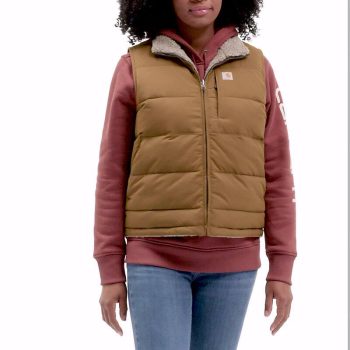 Women's Montana Puffer Vest - Insulated - Reversible
