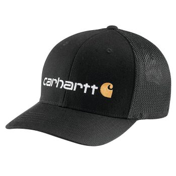 Rugged Flex® Fitted Canvas Mesh-Back Logo Graphic Cap
