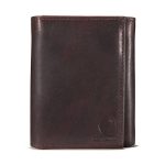 Oil Tan Trifold Wallet