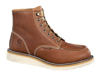 6 Waterproof Moc Steel Toe Wedge Work Boot
