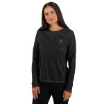 Women's Force Sun Defender™ Relaxed Fit Lightweight Long-Sleeve Logo Graphic T-Shirt