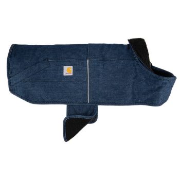 Denim Insulated Dog Chore Coat