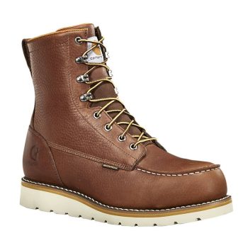 Waterproof 8 Moc Steel Toe Wedge Work Boot