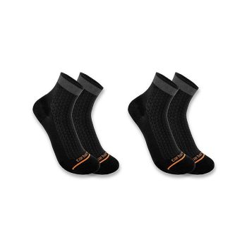 Lightweight Durable Quarter Sock 2-Pack