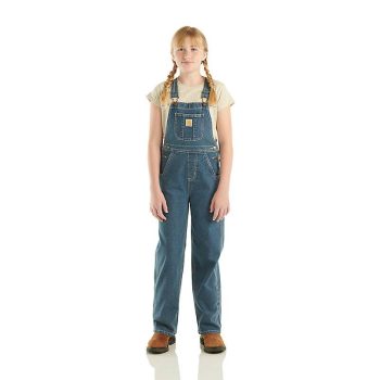 Girls' Unlined Denim Bib Overall (Child/Youth)