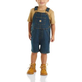 Kids' Rugged Flex® Loose Fit Denim Shortall (Infant/Toddler)