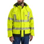 High-Visibility Waterproof Class 3 Sherwood Jacket - 4 Extreme Warmth Rating
