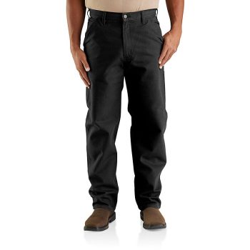 Men's Utility Work Pant - Loose Fit - Washed Duck