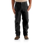 Men's Utility Work Pant - Loose Fit - Washed Duck