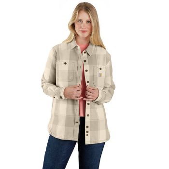 Women's Loose Fit Twill Shirt Jac
