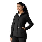 Women's Bonded Fleece Scrub Hoodie