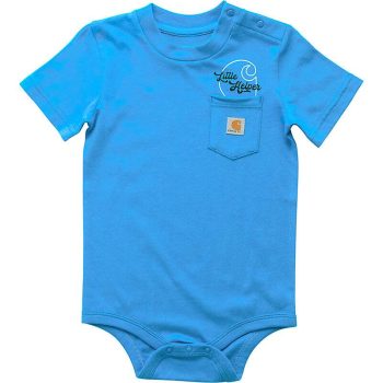 Boys' Short Sleeve Little Helper Pocket Bodysuit(Infant)