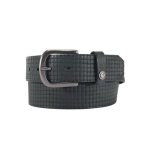 Saddle Leather Basketweave Belt