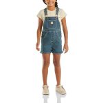 Girls' Rugged Flex Denim Shortall (Child/Youth)